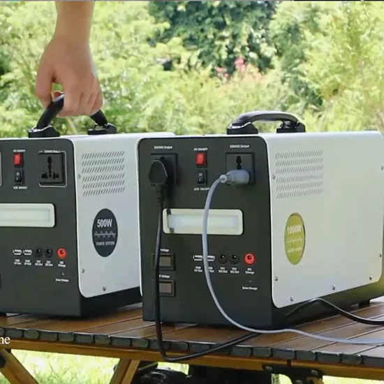 Empresa de suministro de energía de almacenamiento de energía al aire libre con generador portátil de 1000W