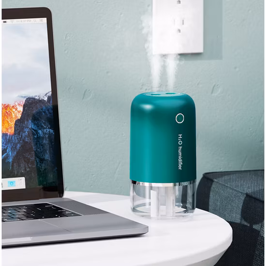 Difusor de aromaterapia inalámbrico Humidificador de aire de aceite esencial recargable portátil